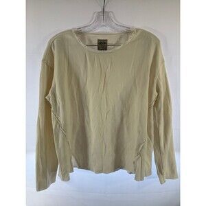 GO> By Go Silk Women’s Long Sleeve 100% Silk Top NWOT Size Small